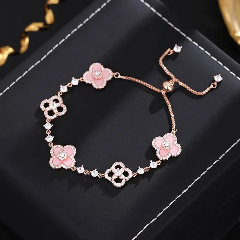 clover sakura bracelet