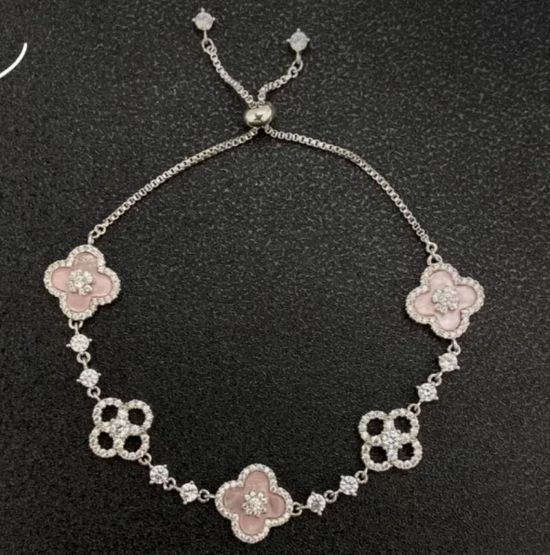clover sakura bracelet