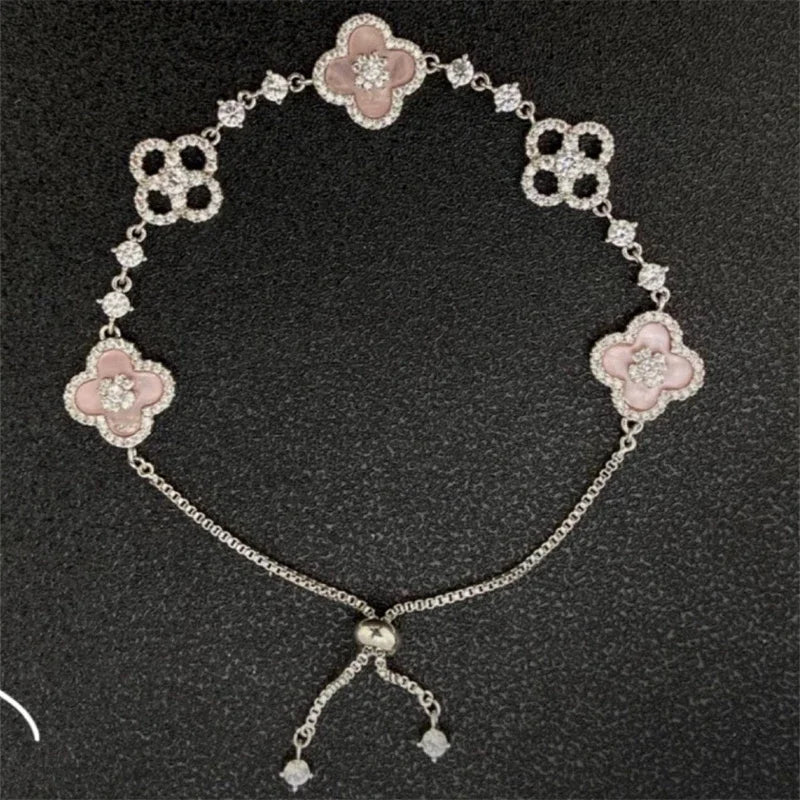 clover sakura bracelet