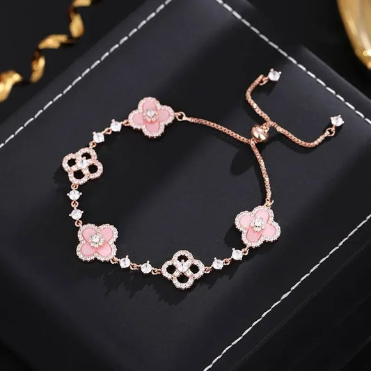 clover sakura bracelet