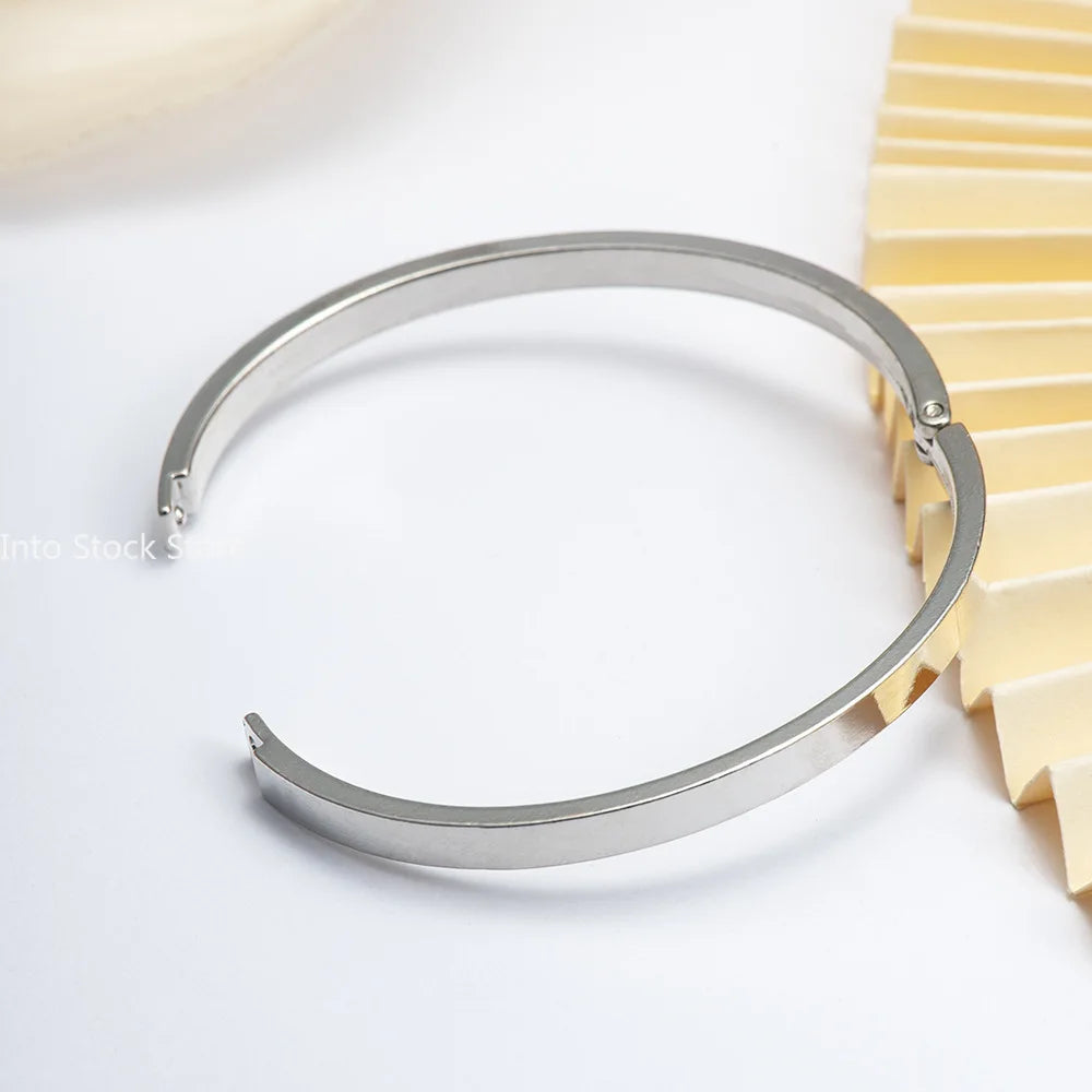 Crystal marble bangle